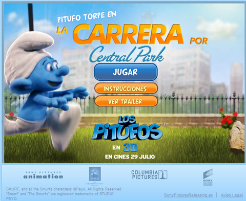 Juego Online De Los Pitufos