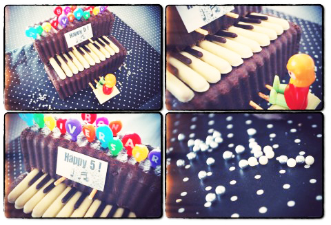 Tarta cumpleaños facil