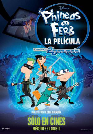 Phineas Y Ferb La Película A Traves De La Segunda Dimension