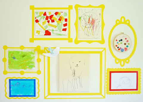 manualidades infantiles cuadros