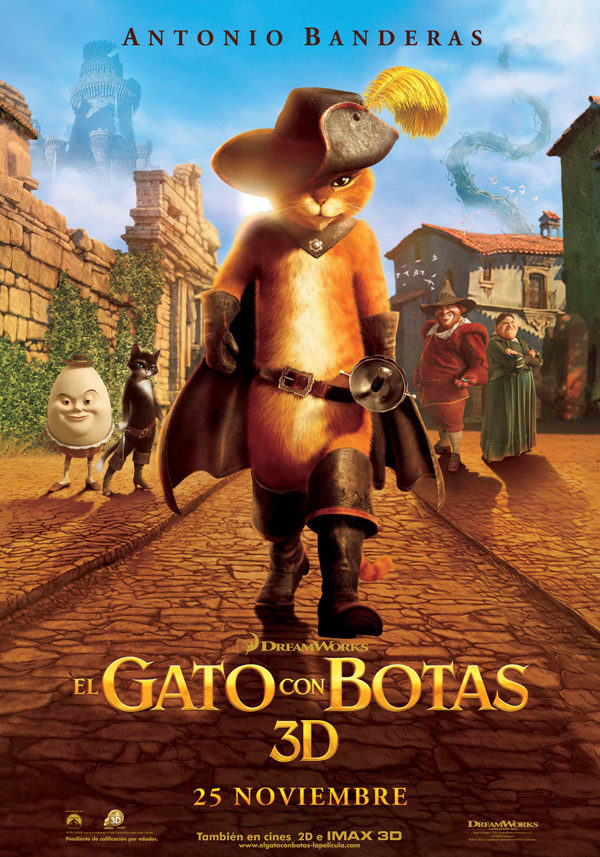 El gato con botas película