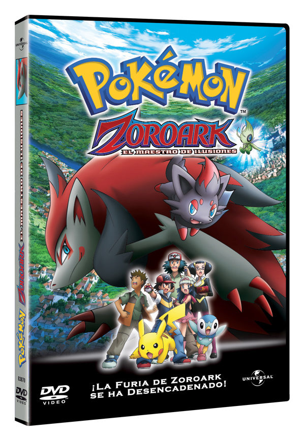 Nuevas películas Pokémon en DVD