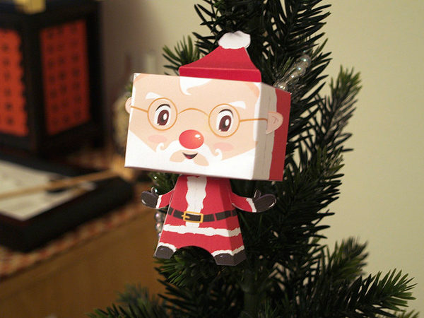 Adorno Navidad Papá Noel
