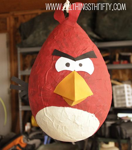 Genealogía Curso de colisión mundo Piñata de cumpleaños de Angry Birds - Pequeocio