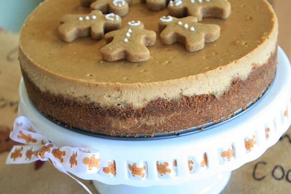 Tarta de jengibre para Navidad