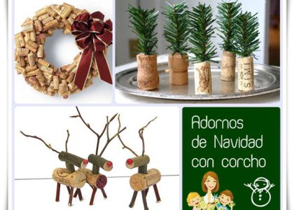 Adornos De Navidad De Corcho