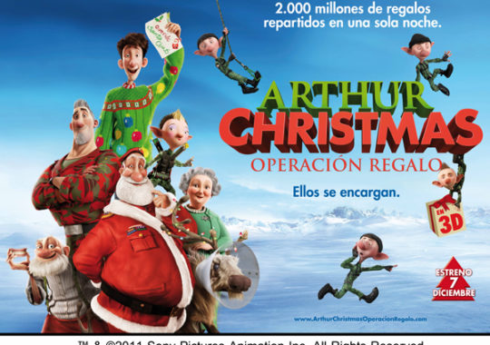 Arthur Christmas Cine Infantil