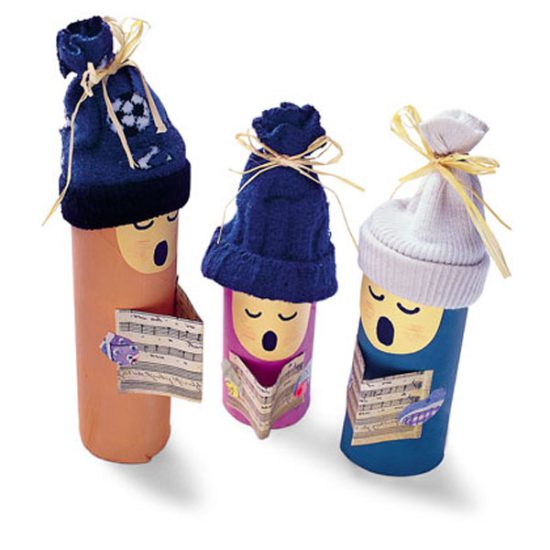 Manualidades infantiles de Navidad cartón