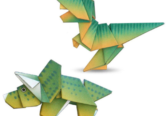 Papiroflexia Dinosaurios