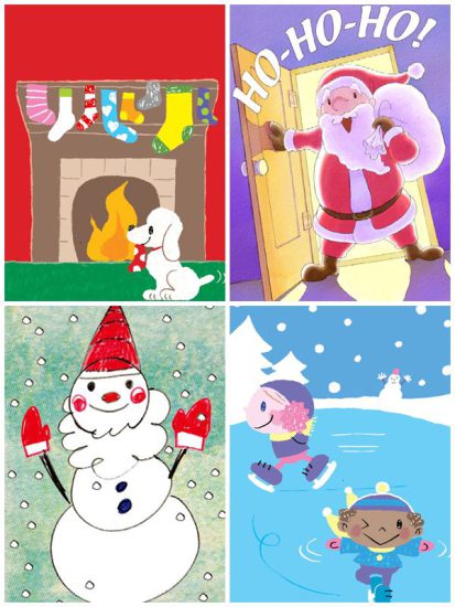 Tarjetas de Navidad gratis para imprimir