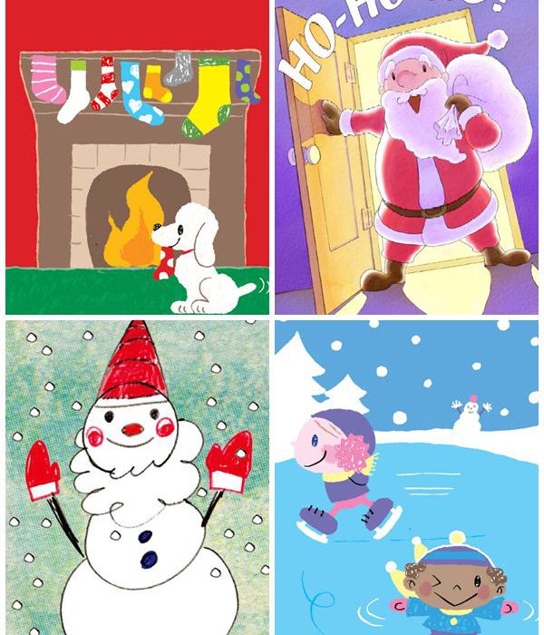 Tarjetas de Navidad gratis para imprimir