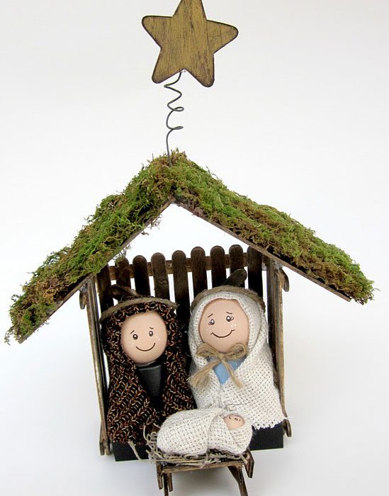 belen navidad manualidades