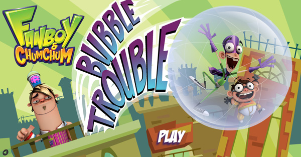 Fanboy Y Chum Chum Juego Burbujas