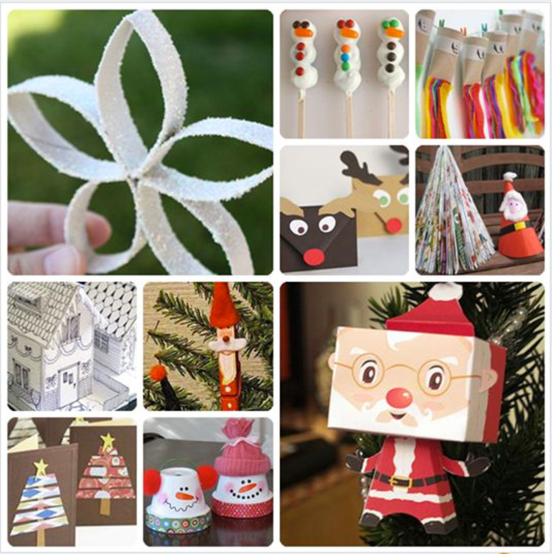 Arbol de Navidad Manualidades, 11 Ideas Para Niños