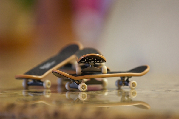 Tech Deck o Finger Skate, skate con los dedos
