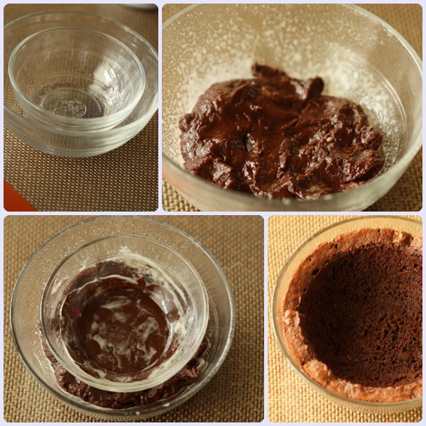 Brownies Receta Copas