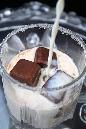 Merienda infantil de chocolate