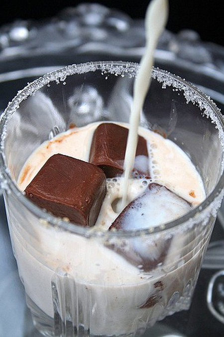 Merienda infantil de chocolate