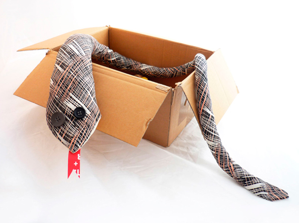 Serpiente de peluche manualidades