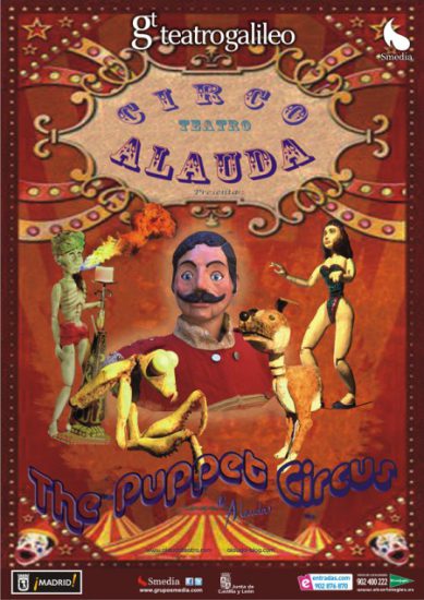 The puppet circus teatro de marionetas