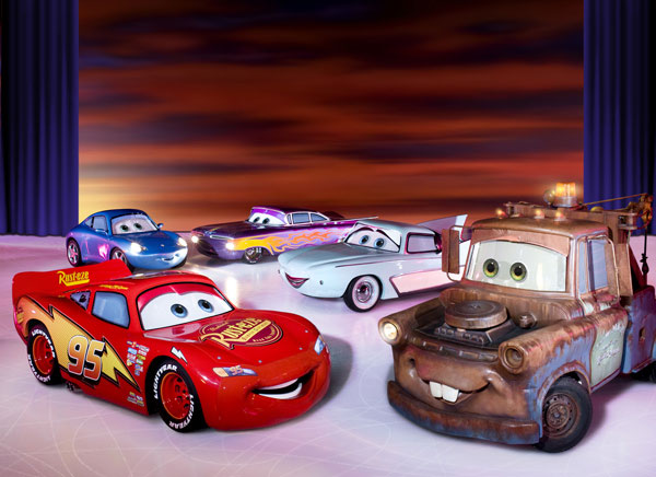 Cars Disney Sobre Hielo