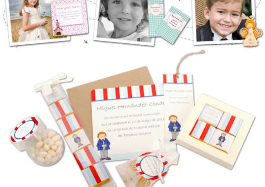 Invitaciones Recordatorios Comunion