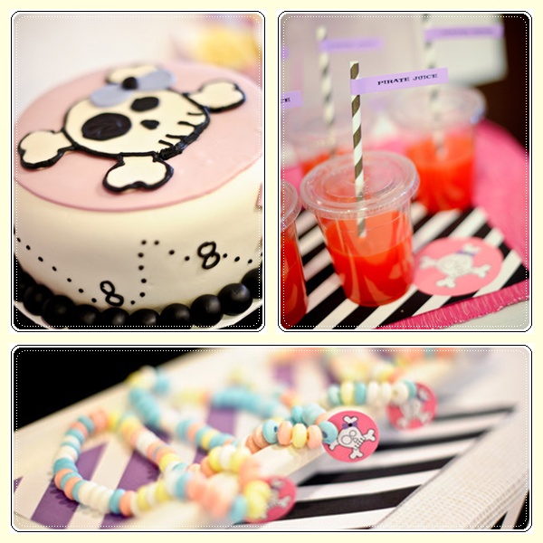 Cumpleaños pirata para niñas
