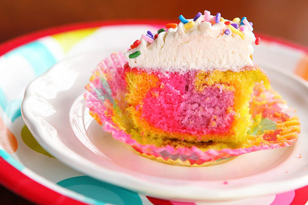 Cómo Hacer Magdalenas De Colores - Pequeocio Fiestas Infantiles: Receta De Magdalenas