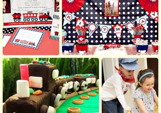 Fiesta Infantil Trenes