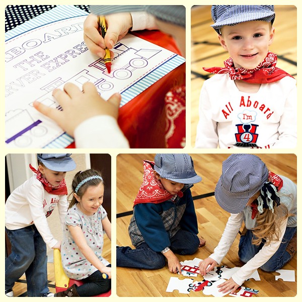 Fiesta Para Niños Temática: Trenes