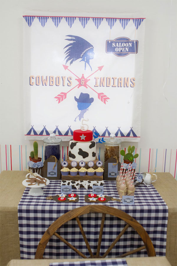 Cumpleaños Infantiles De Indios Y Vaqueros