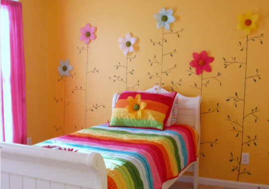 Flores Habitacion Infantil