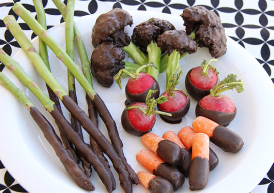 Receta Infantil Verduras Chocolate