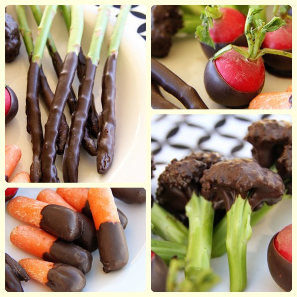 Recetas Infantiles Divertidas: Verduras Con Chocolate