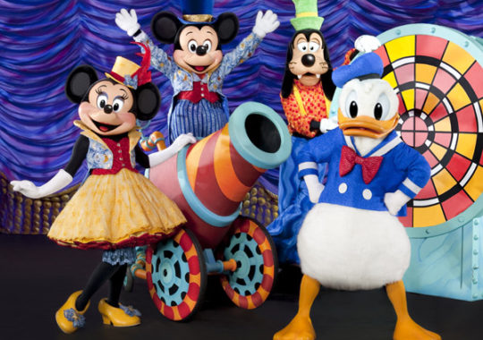 Mickey Minnie Goofy Donald