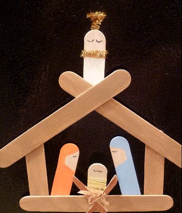 Manualidades para niños: portal de Navidad