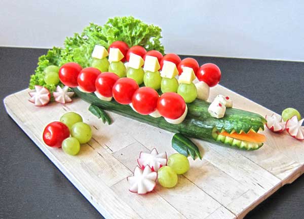 Aperitivos para niños sanos y divertidos