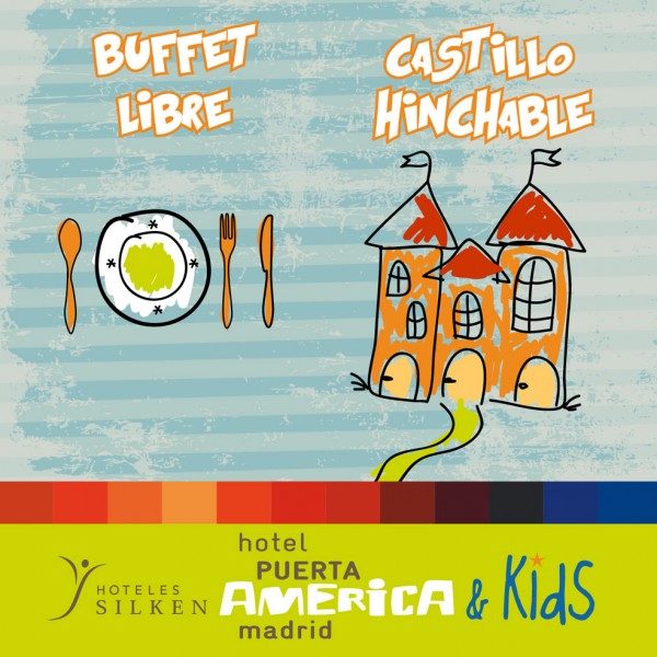 Hotel Puerta America buffet infantil