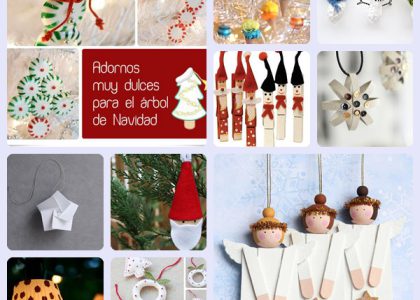 Manualidades de Navidad para niños por edades - Adornos caseros