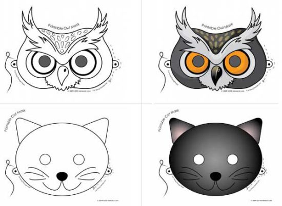 Máscaras de Halloween