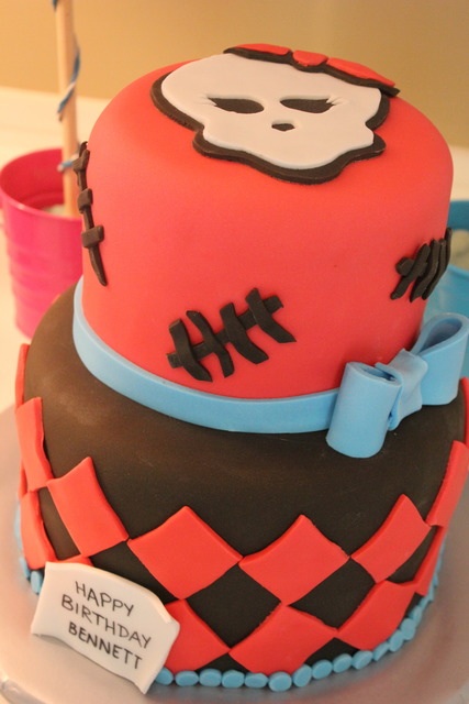 Tarta De Cumpleaños De Las Monster High