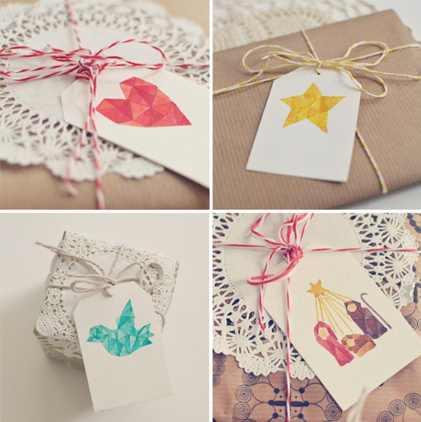 Etiquetas de navidad para imprimir gratis