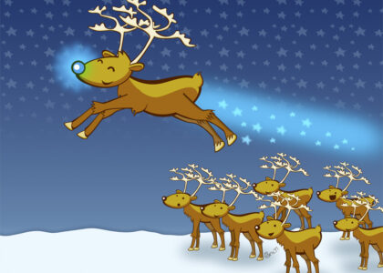 Cuento de Navidad: "El reno Moritz y su extraña nariz"