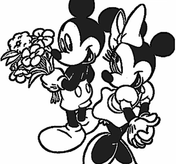 Dibujos para colorear de San Valentín