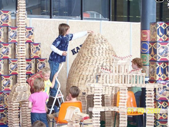 Kapla, juego infantil de construcción con bloques