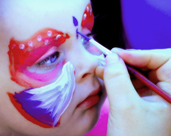 maquillaje niños halloween carnaval