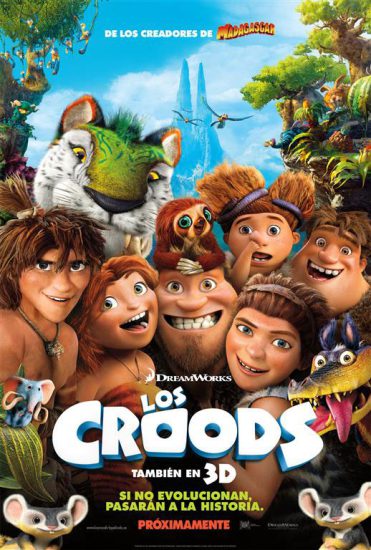 Los croods pelicula infantil