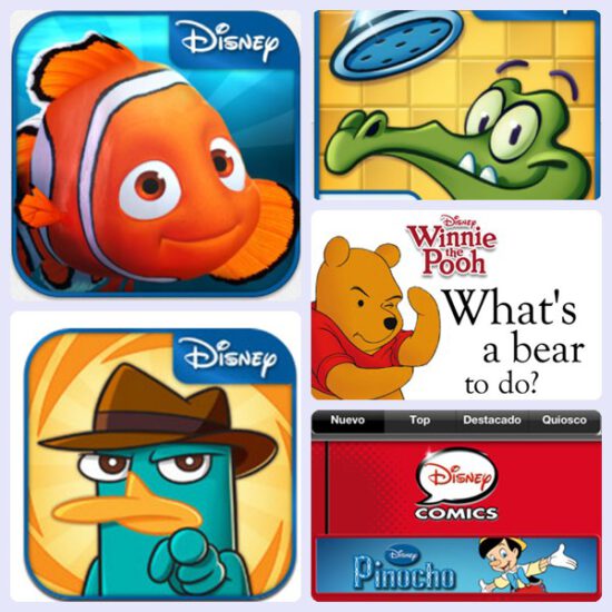 5 aplicaciones para niños de Disney