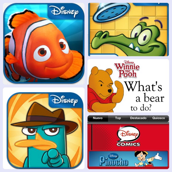Apps infantiles de Disney gratis o por menos de 1€