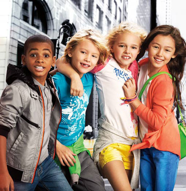 La moda infantil para primavera de DKNY